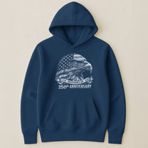 Bald Eagle Usa 250Th Anniversary Monochrome - Shirt