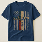 Cross God Bless America - Shirt