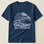 Bald Eagle Usa 250Th Anniversary Monochrome - Shirt