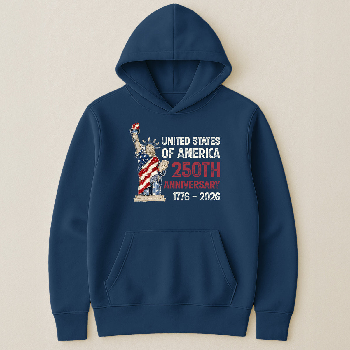 Patchwork Style USA Statue Of Liberty Print - Shirt