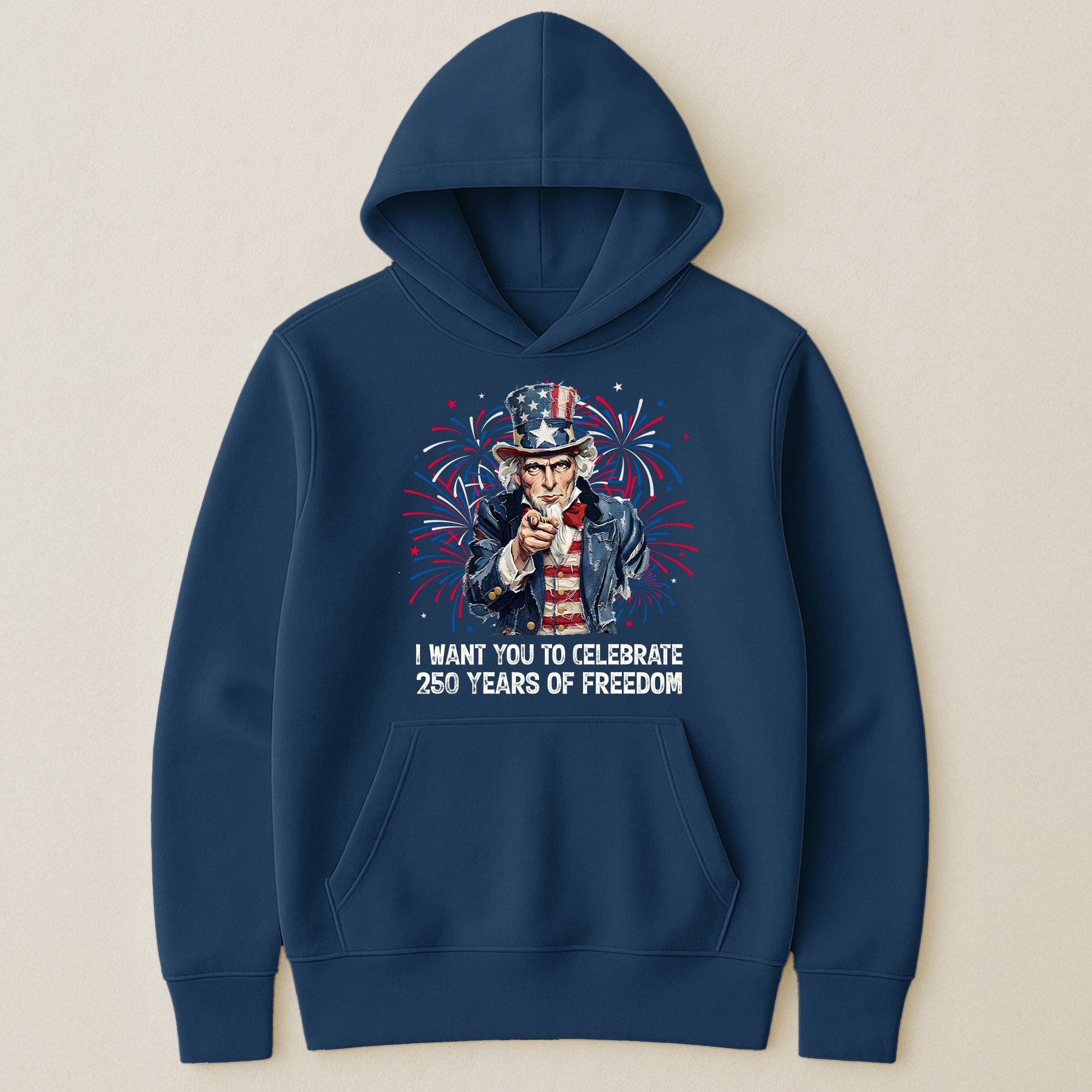 Patchwork Style Usa Uncle Sam Print - Shirt