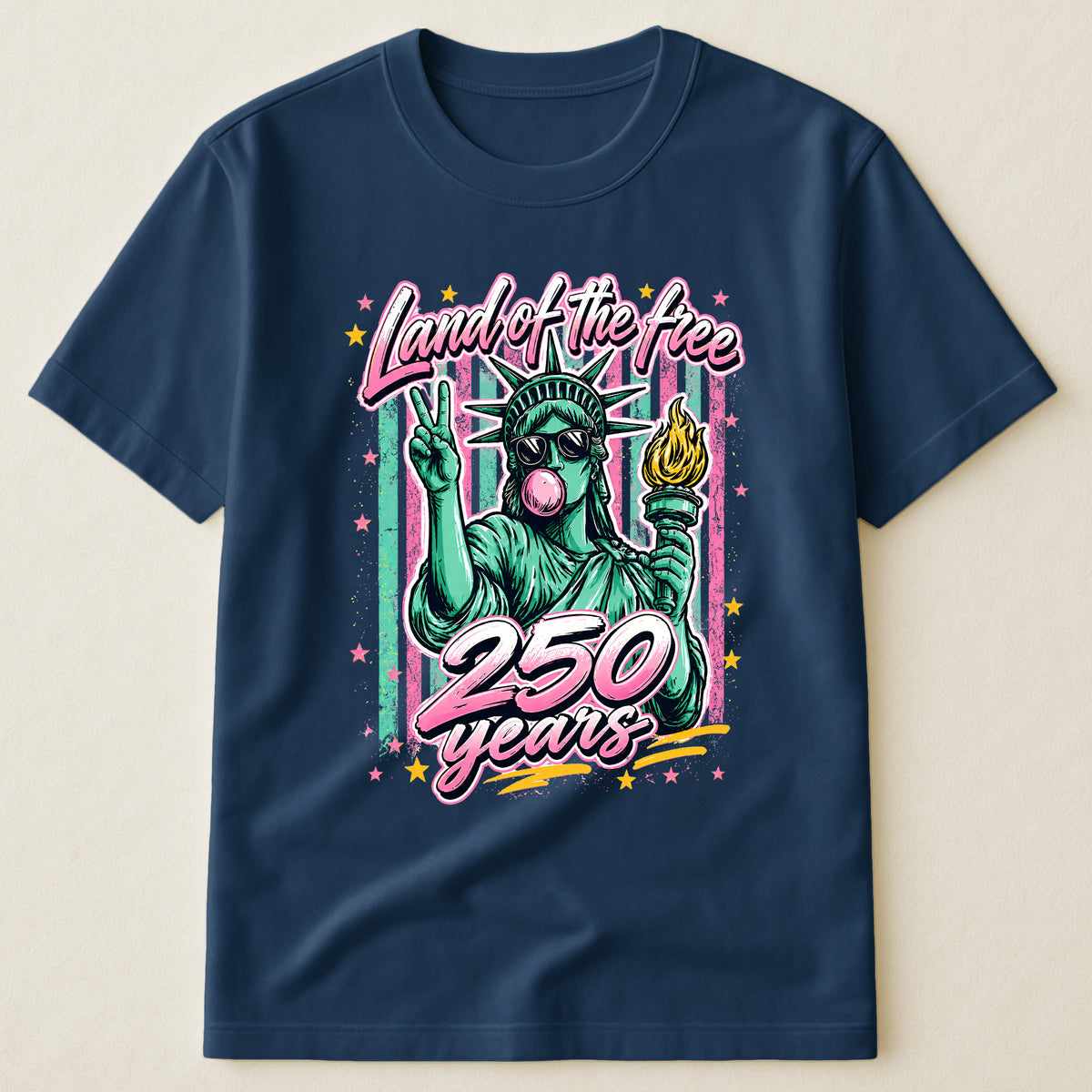 250 Years Land Of The Free - Shirt