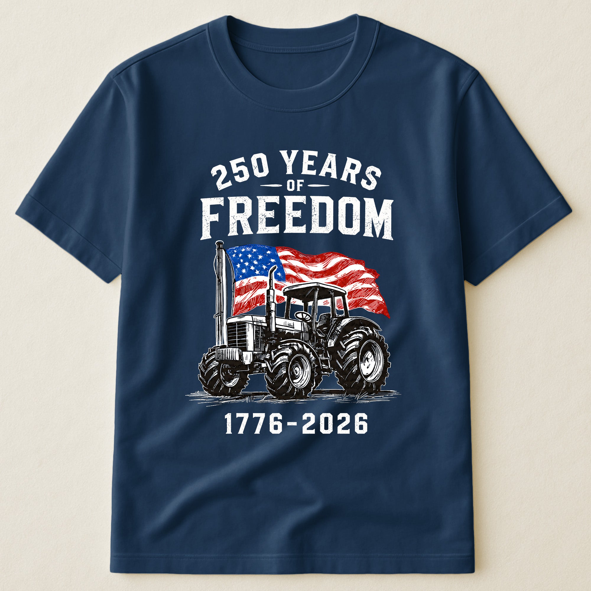 Patriotic Tractor 250 Years - Shirt