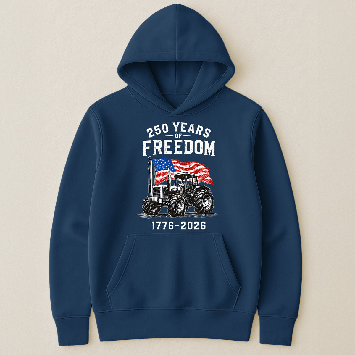 Patriotic Tractor 250 Years - Shirt