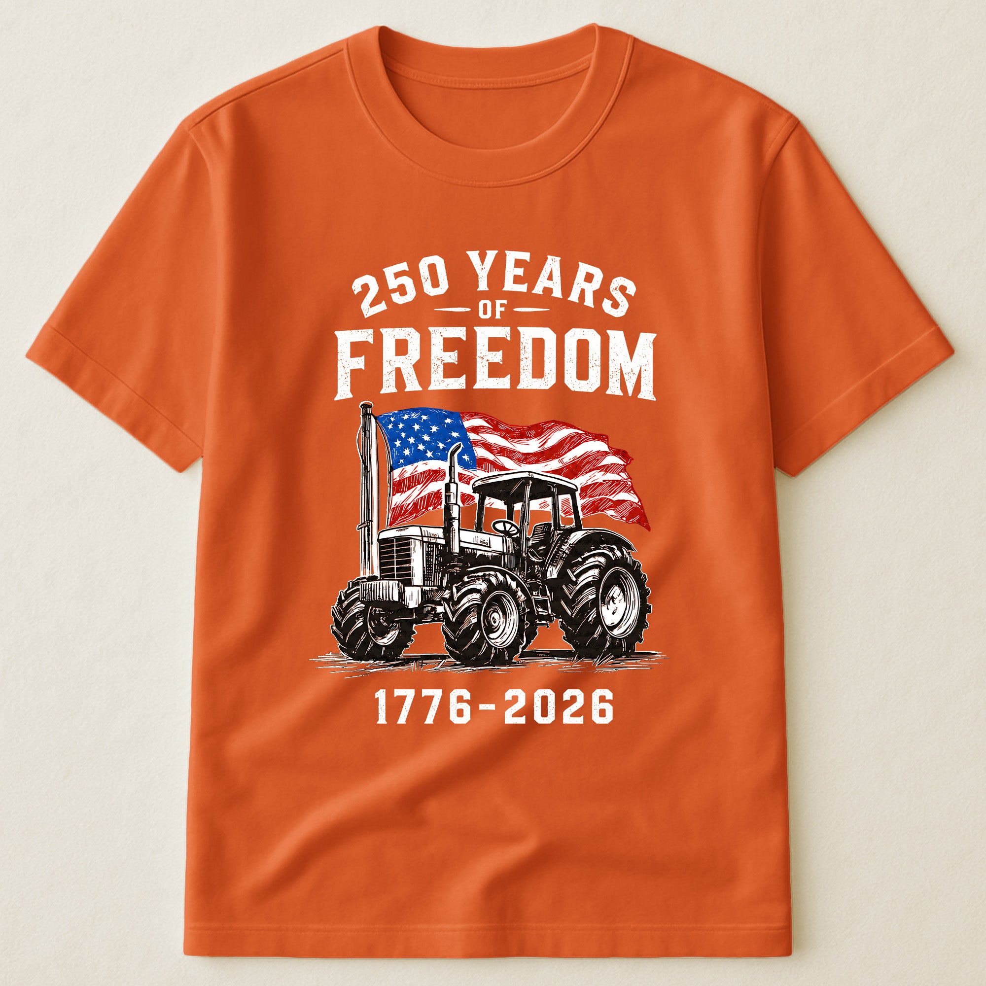 Patriotic Tractor 250 Years - Shirt