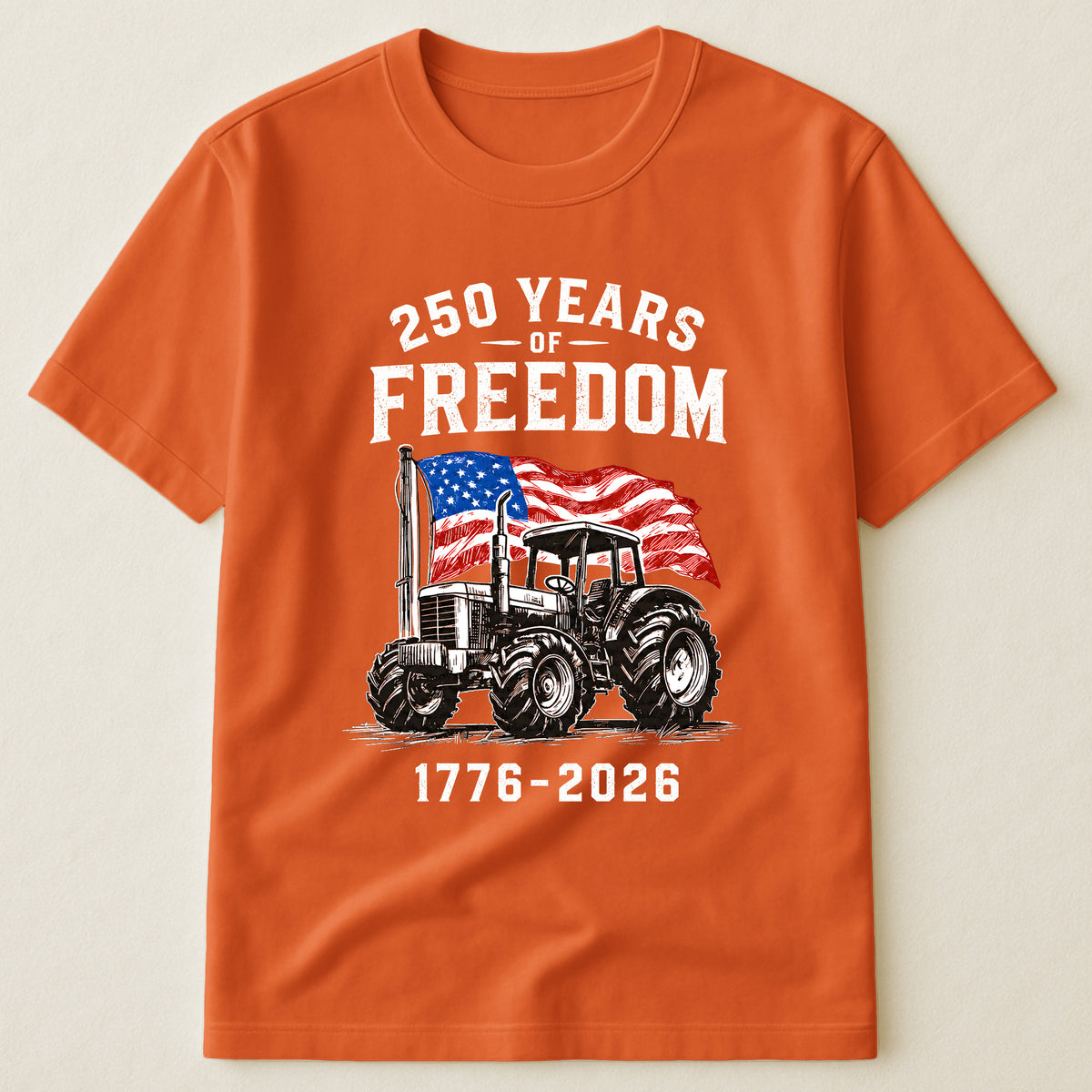 Patriotic Tractor 250 Years - Shirt