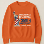 Patchwork Style USA Statue Of Liberty Print - Shirt