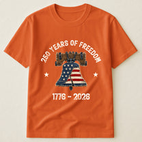Patchwork Style USA Liberty Bell Print - Shirt