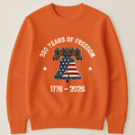 Patchwork Style USA Liberty Bell Print - Shirt