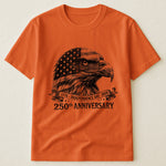 Bald Eagle Usa 250Th Anniversary Monochrome - Shirt