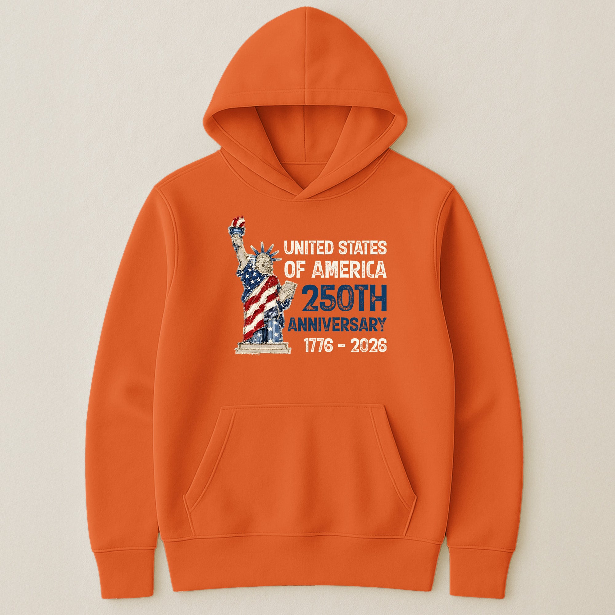 Patchwork Style USA Statue Of Liberty Print - Shirt
