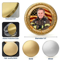 9/11 Never Forget Honoring The Heroes 25Th Anniversary - Personalized Coin