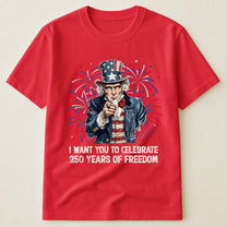 Patchwork Style Usa Uncle Sam Print - Shirt