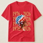 Black Woman Patriotic Afro - Shirt