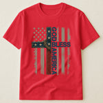 Cross God Bless America - Shirt