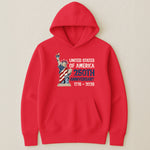 Patchwork Style USA Statue Of Liberty Print - Shirt