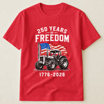 Patriotic Tractor 250 Years - Shirt