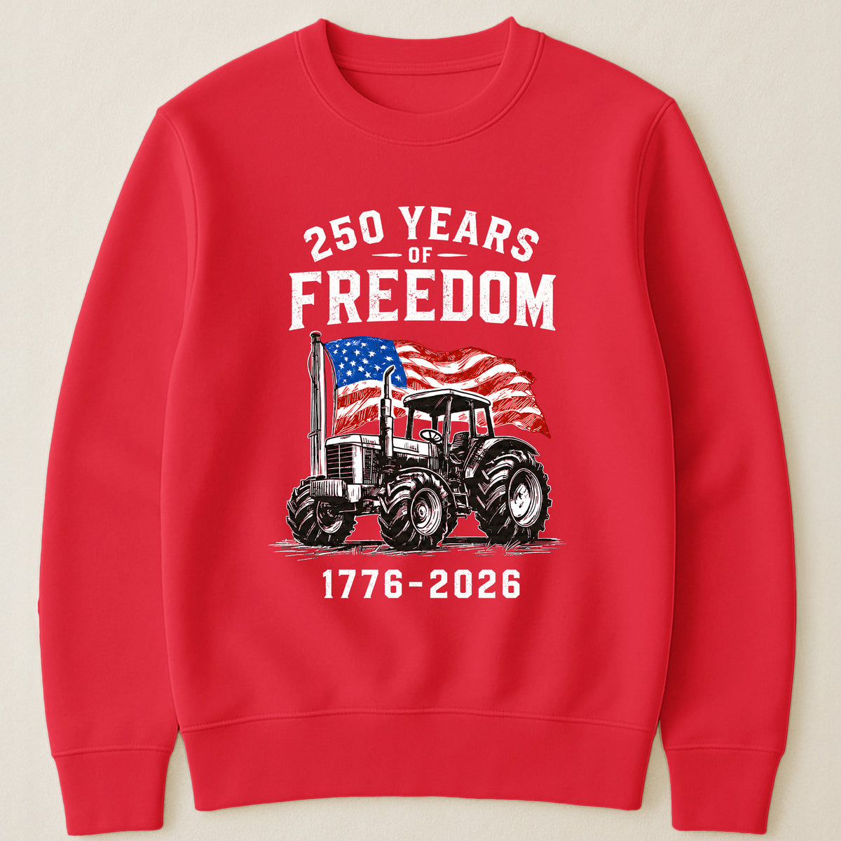 Patriotic Tractor 250 Years - Shirt