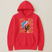 Black Woman Patriotic Afro - Shirt