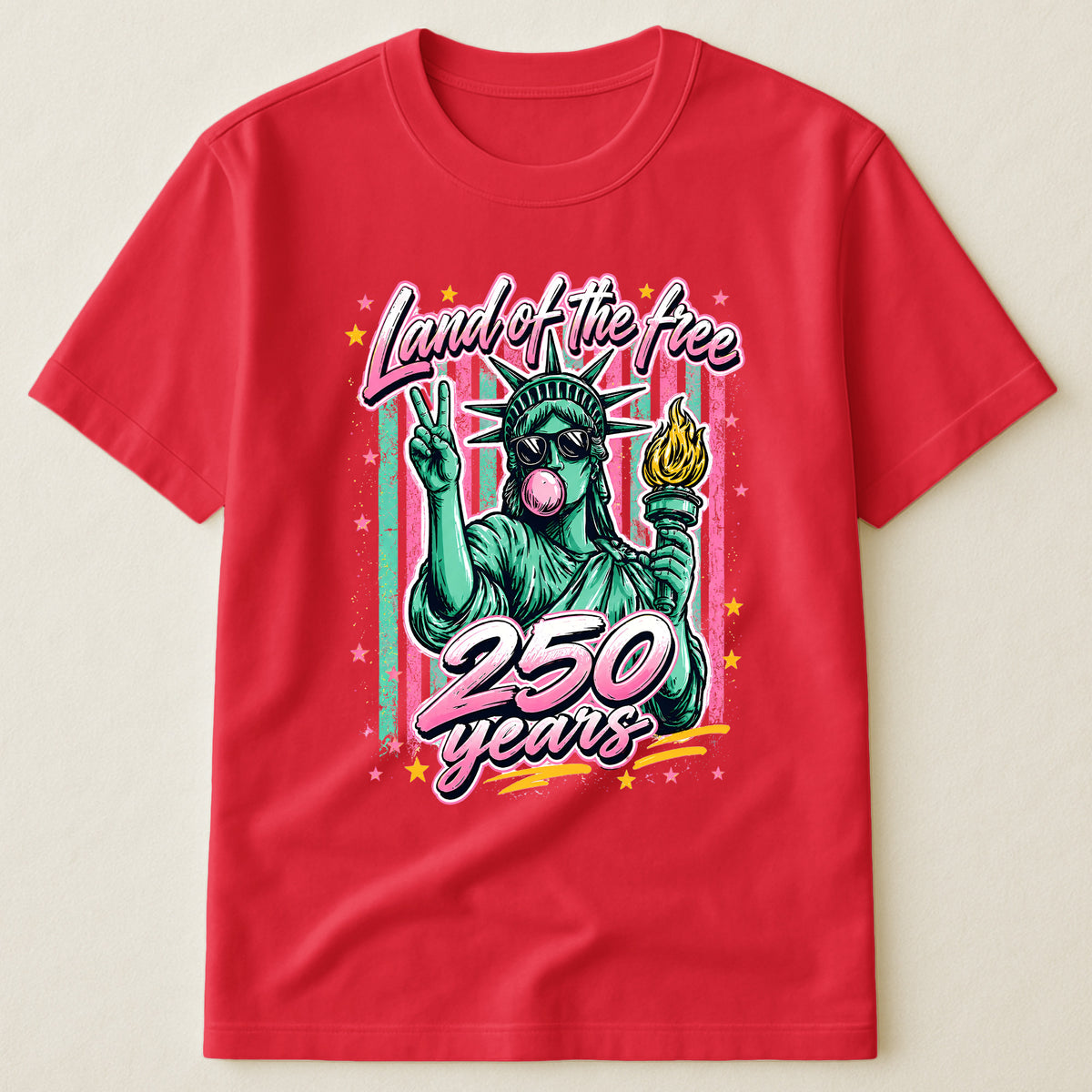 250 Years Land Of The Free - Shirt