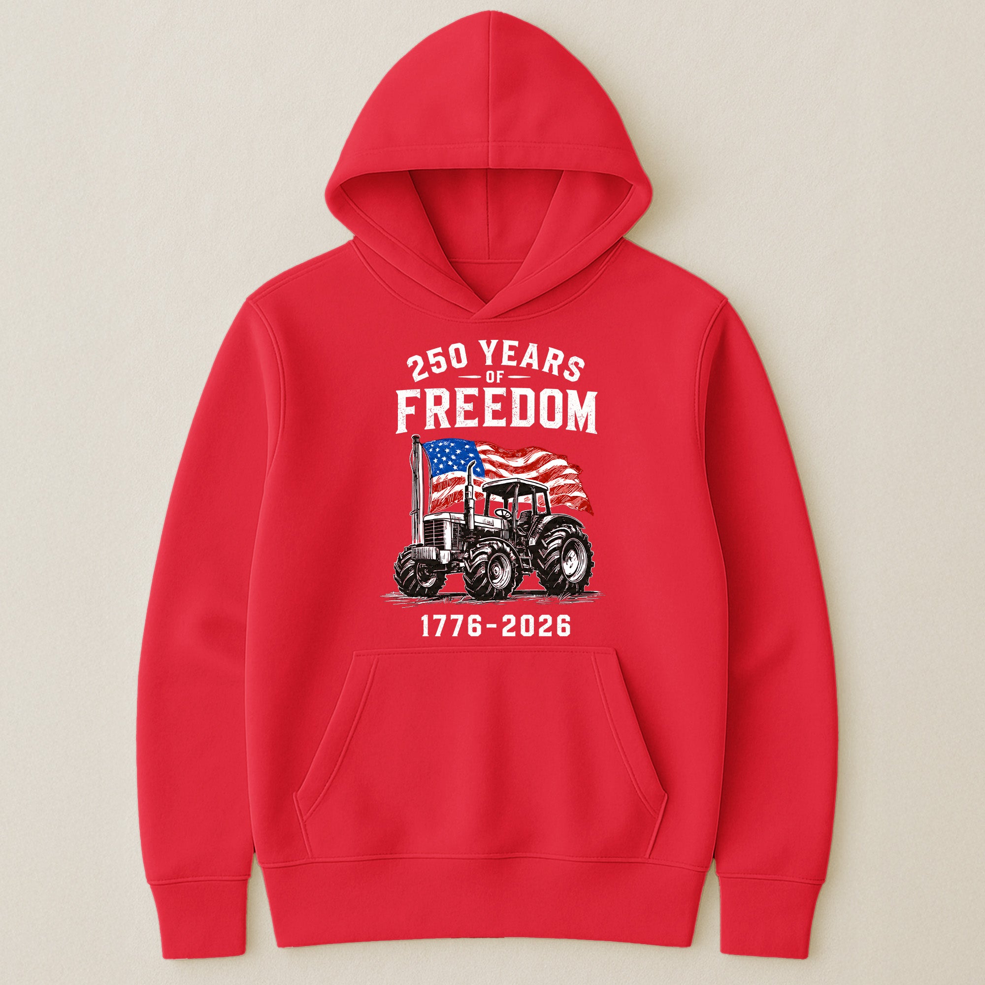 Patriotic Tractor 250 Years - Shirt