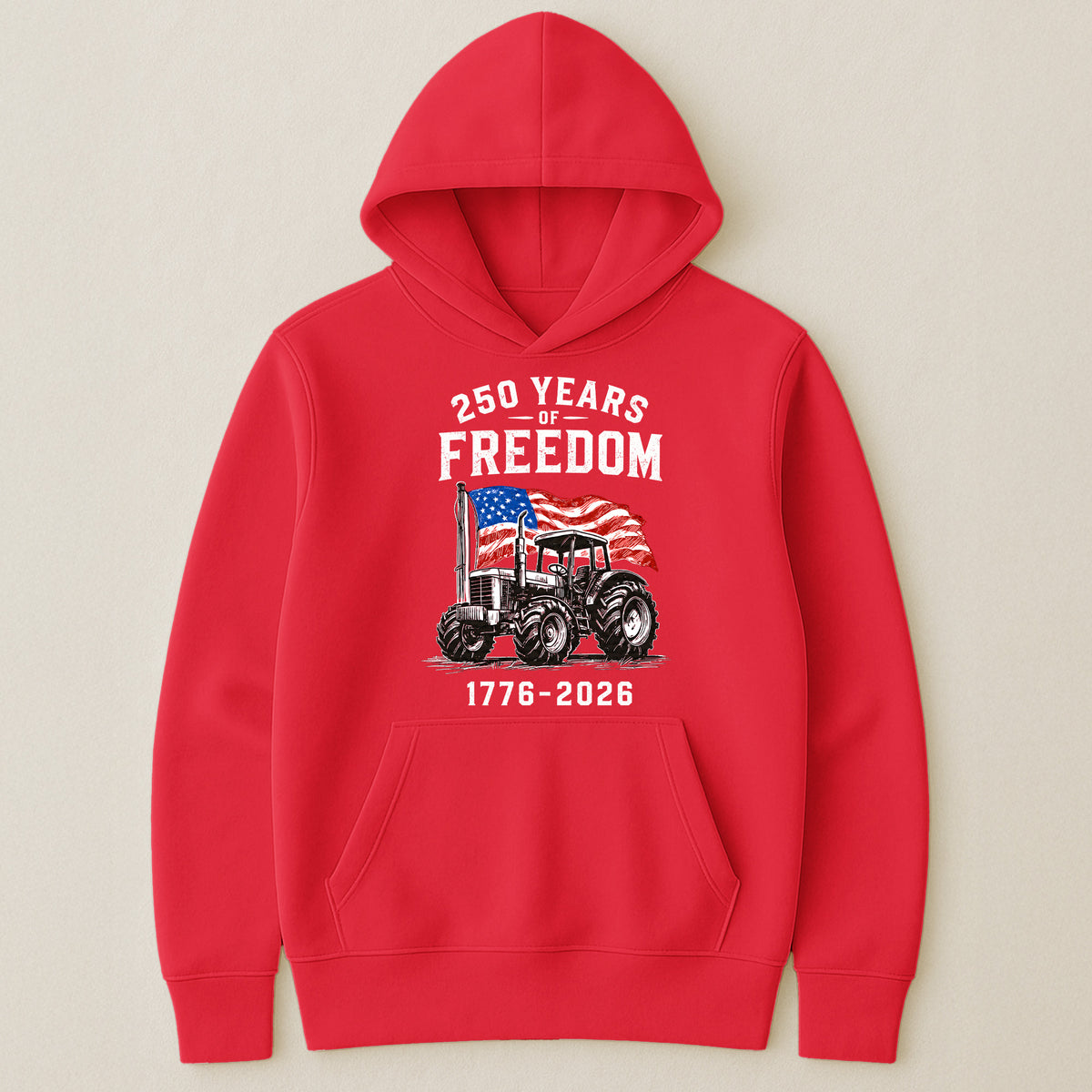 Patriotic Tractor 250 Years - Shirt