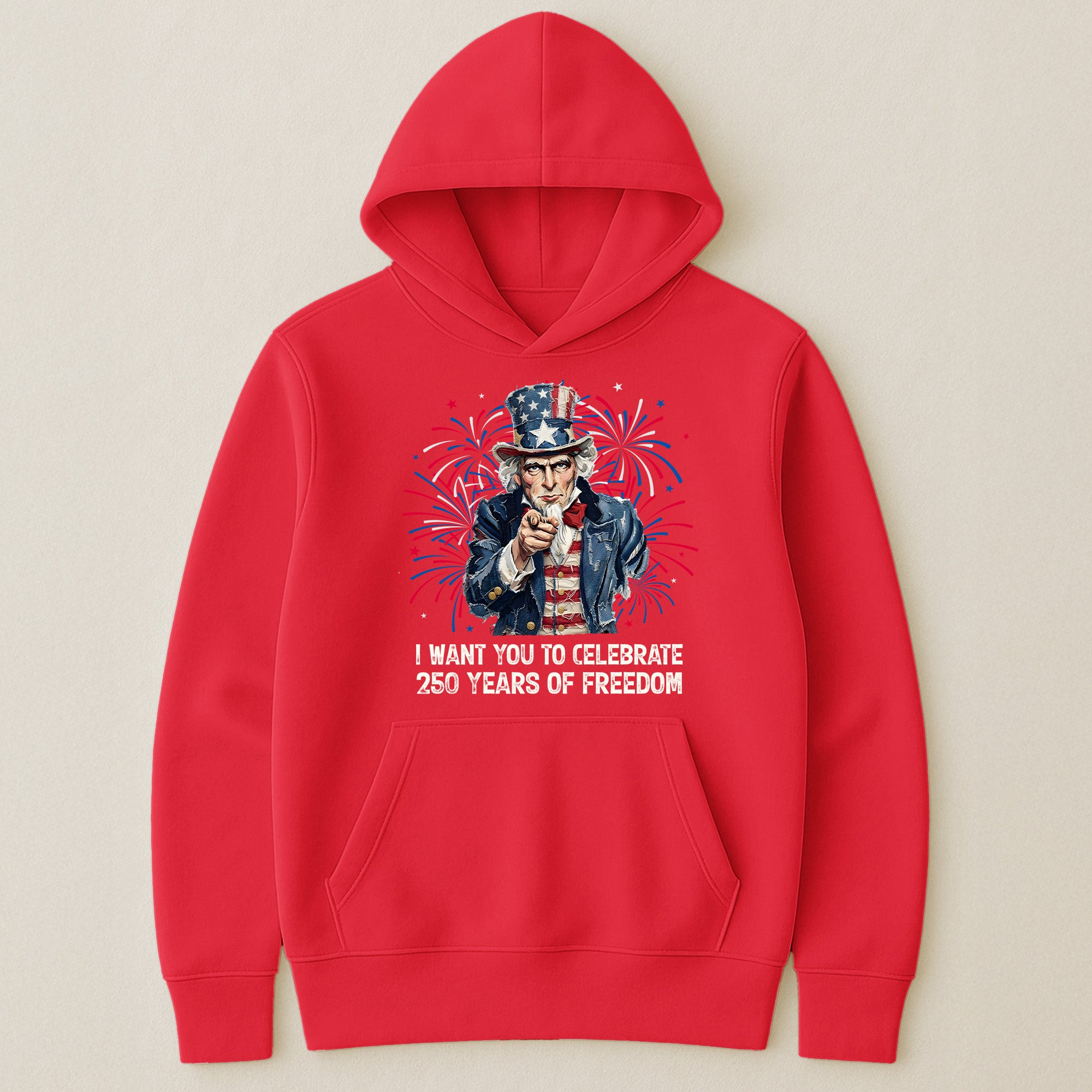 Patchwork Style Usa Uncle Sam Print - Shirt