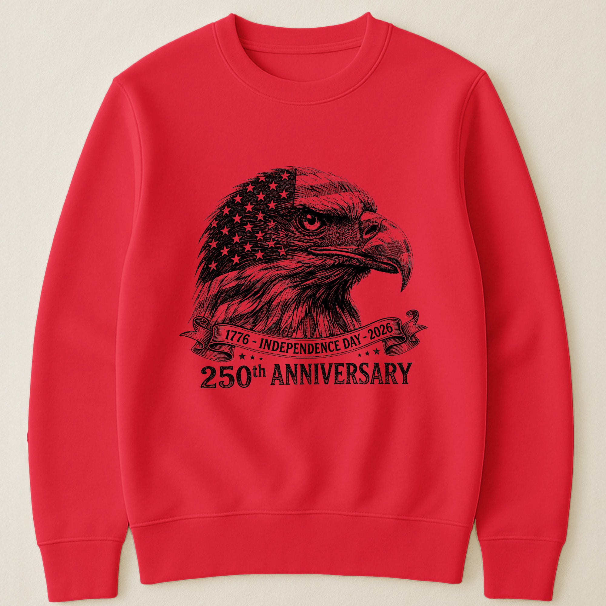 Bald Eagle Usa 250Th Anniversary Monochrome - Shirt
