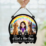 A Bond That Can't Be Broken - Personalized Window Hanging Suncatcher Ornament