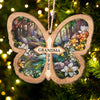 A Butterfly Represents You - Personalized Suncatcher Ornament