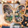 A Butterfly Represents You - Personalized Suncatcher Ornament