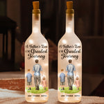 A Father's Love Is The Greatest Journey - Personalized Bottle Lamp