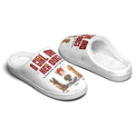 A Girl And Her Dogs A Bond That Can't Be Broken - Personalized Slippers