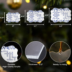 A House Is Not A Home Without Paw Prints - Personalized Acrylic Ornament