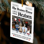 A Hug From Heaven I'm Always With You - Personalized Acrylic Ornament