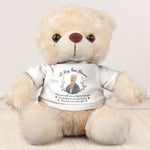 A Hug From Heaven - Teddy Bear With Personalized Photo Shirt