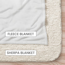 A Hug From Heaven, New Version - Personalized Blanket