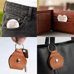 A Hug From Mom Gift For Daughter, Son - Personalized Leather Pocket Hug