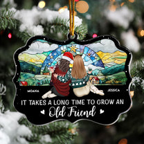 A Journey Without An End - Friendship - Personalized Acrylic Ornament