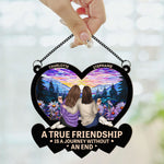 A Journey Without An End - Personalized Window Hanging Suncatcher Ornament