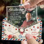 A Letter From Heaven Vintage Style - Personalized Acrylic Photo Ornament