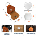 A Little Pocket Hug Couple Anniversary Valentine's Day Gift - Personalized Leather Pocket Hug