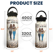 A Long Time To Grow An Old Friend - Personalized Stainless Steel Water Bottle