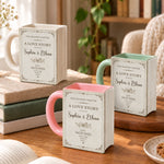 A Love Story Written By - Gifts For Newlywed Couples Ceramic Mug - Personalized Mug
