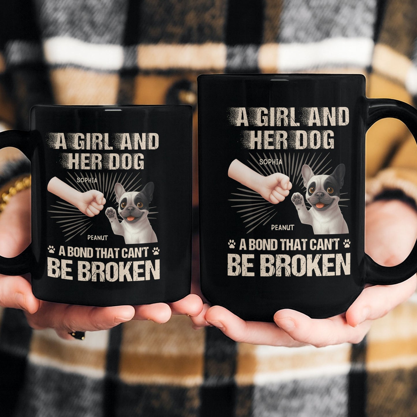 A Man And His Cat - A Bond That Can't Be Broken - Personalized Mug