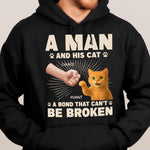 A Man And His Cat - Personalized Shirt