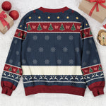 A Man And His Dog - Christmas Version - Personalized Ugly Sweater