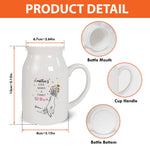 A Mother's Love Makes A Family Bloom - Personalized Ceramic Flower Vase