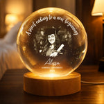 A Sweet Ending To A New Beginning Custom Photo Graduation - Personalized Night Light
