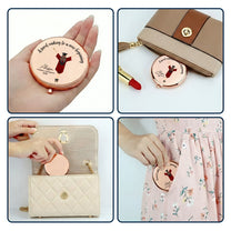 A Sweet Ending To A New Beginning Graduation - Personalized Compact Mirror